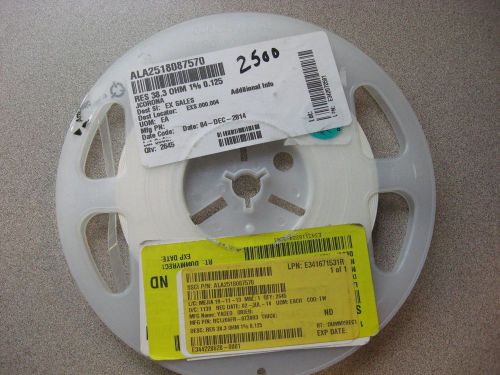 Reel of PCB Components MFG No: RC1206FR-038R3 Qty on Reel: 2500