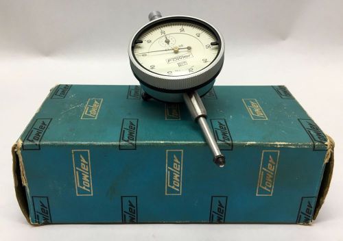 Fowler 52-520-110 dial indicator gauge 0.001&#034; machinists tool for sale
