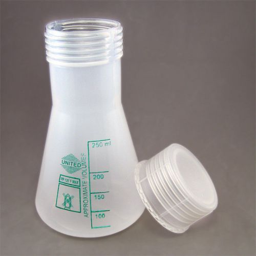 Nc-12127  polypropylene plastic erlenmeyer flask, 250ml for sale