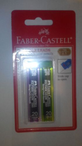 Mechanical Pencil Refills Faber-Castell  Lead 0.5mm 2B: 40 LEADS