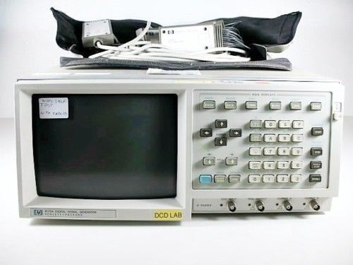 Hp 8175a digital signal generator w/cables for sale