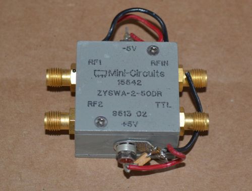 Mini-Circuits ZYSWA-2-50DR DC-5Ghz Coaxial Switch SPDT Many Available