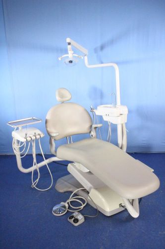 Adec 8000 performer ii 2 dental chair with delivery system &amp; cuspidor warranty for sale