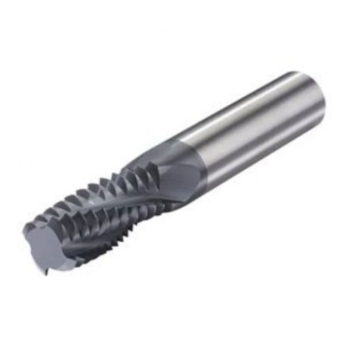 Micro 100 tm-490-16 solid carbide precision thread mill, 5 flutes, 0.490&#034; cutter for sale