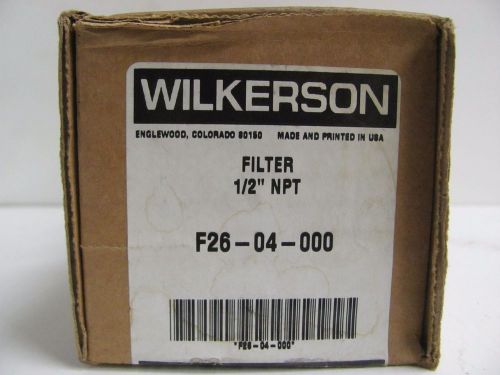 WILKERSON FILTER F26-04-000 1/2&#034; NPE