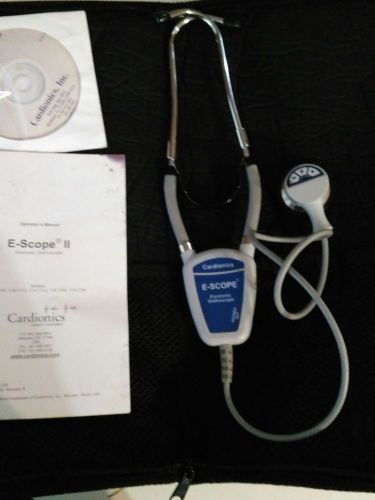 CARDIONICS E-SCOPE electronic stethoscope