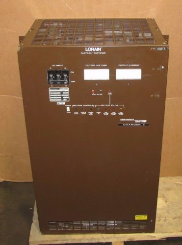 LORAIN RHM200D50 OUT: 55 VDC 200A 200 A AMP IN: 208/240V 3PH FLOTROL RECTIFIER