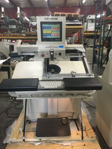 Contact systems cs400e semi automatic thru hole component insertion system cut a for sale