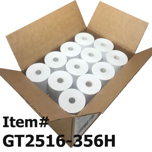 Pay at pump thermal paper rolls pack of 24  gas station size 2-5/16 x 356ft for sale