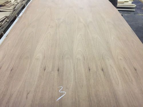 Wood Veneer Pommele Sapele 48x86 1 Piece 10Mil Paper Backed &#034;EXOTIC&#034; 1036-8 3