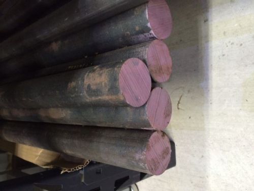 1144 Steel Bar Stock 2&#034; OD 1 foot long cut at 6 inches. - Ships Priorty Mail -