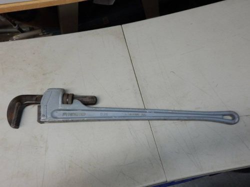 Ridgid 836 aluminum 36 inch pipe wrench for sale