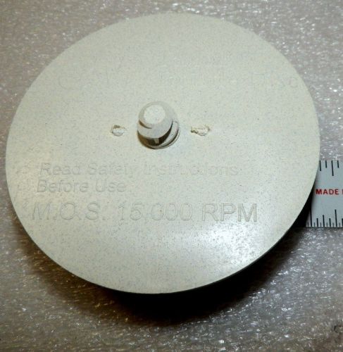 one ea. 3M Roloc Bristle Disc 3&#034; 120 grit  white 15,000 rpm new  (pkr17)