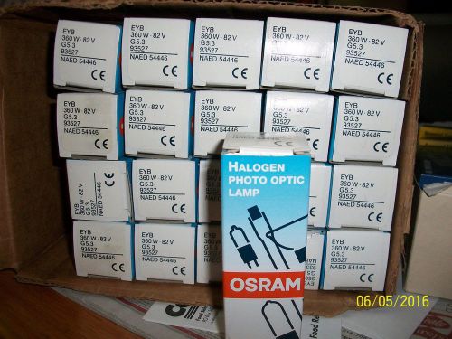 OSRAM EYB 360 W 82 V Halogen Bulbs box of 21