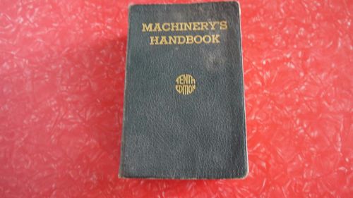 Machinery&#039;s Handbook, 1941 machine shop drafting room reference book decor