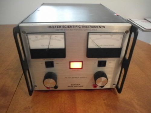 Hoefer Scientific Instruments HSI PS 500 DC Power supply