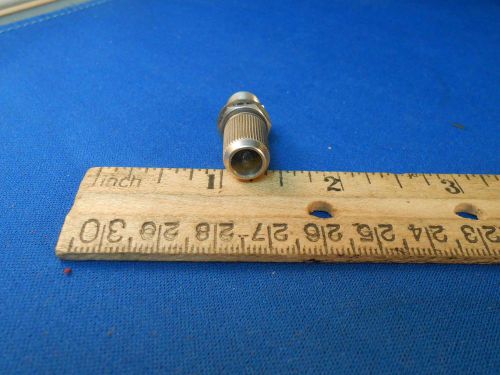 SCMLNC CIRCON CLEAR LIGHT IND. METAL THREADED 11/32 SHANK NEW OLD STOCK