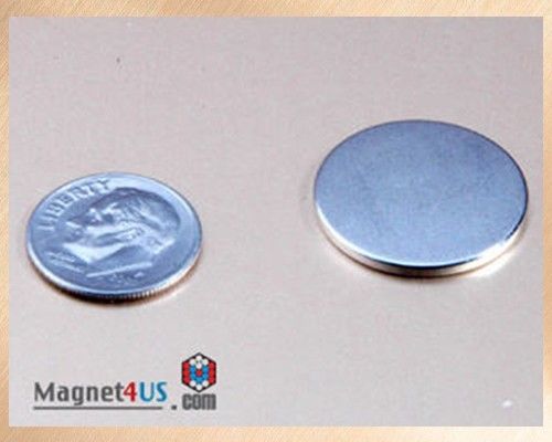 20 pcs super strong neodymium rare earth magnet disc for sale 1&#034;dia x 1/32&#034;thick for sale