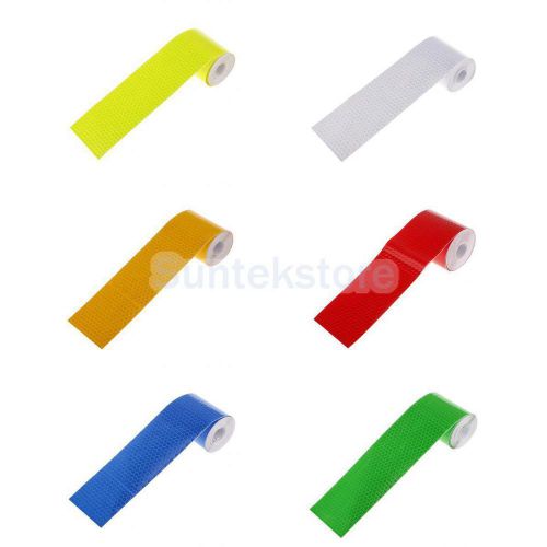 Car trailer reflective safety tape warning adhesive night marking sticker strip for sale