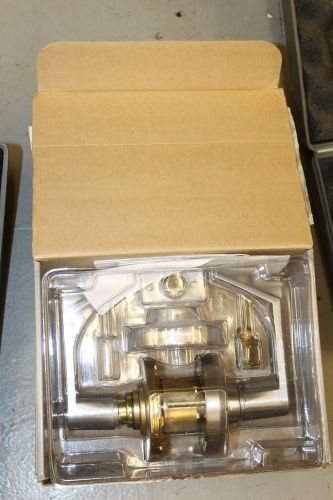 NEW K2 COMMERCIAL BLACK &amp; DECKER K785 KW DOOR HANDLE LOCKABLE BUT NO CYLINDER