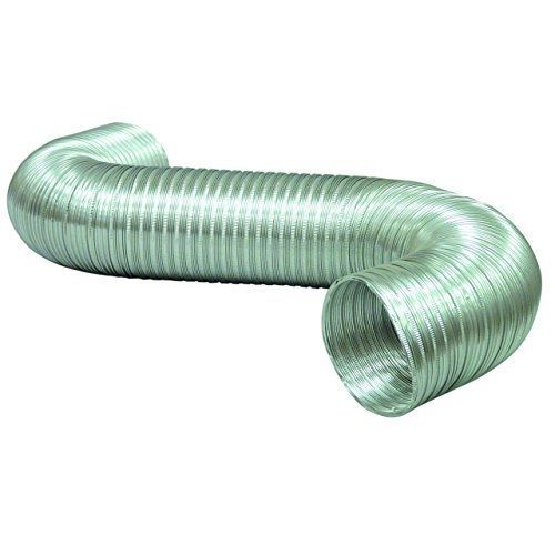 Deflecto aluminum duct, semi ridgid, flexible, 6&#034; x 8&#039;, silver (a068/4-a) for sale