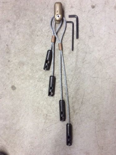 Greenlee 624s 2 clamp short cable pulling grip (slightly used) for sale