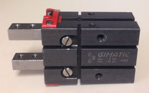 EMI Gimatic General Purpose 2-jaw Parallel Double Acting Gripper GS-25