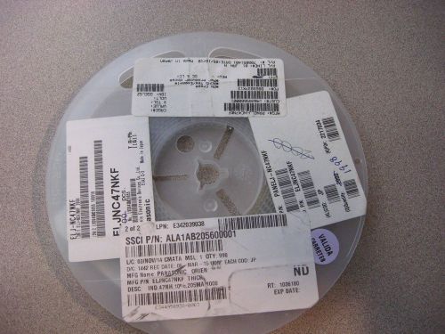 Reel of PCB Components MFG No: ELJNC47NKF Qty on Reel: 800