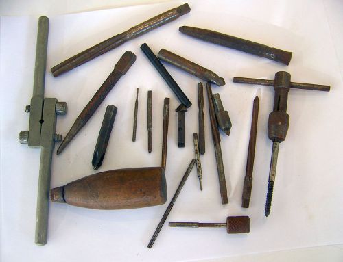 Lot of Vintage Metal Cutting Tool Bits