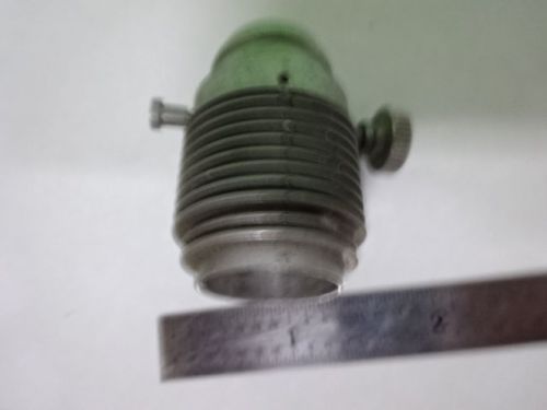 Microscope part unitron illuminator housing green filter optics as is b#af-15 for sale