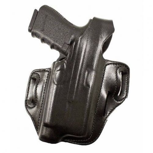 Desantis 117tbw8z0 tac-lite belt holster tan leather lh for glock 17 w/tlr1 for sale