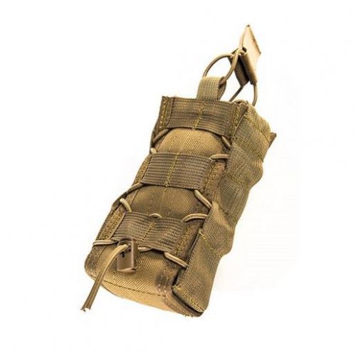 High Speed Gear 11RD00CB Pop-Up TACO MOLLE Compatible Radio Holder Coyote