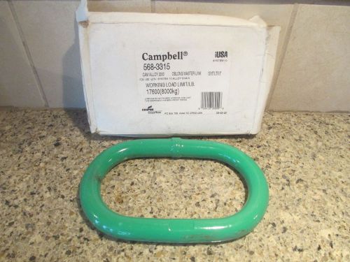 New, CAMPBELL 568-3315 MASTER LINK OBLONG