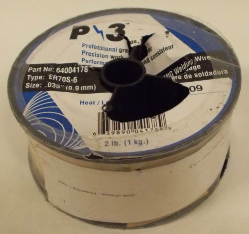 32726 New-No Box, P3 ER70S-6 MIG Welding Wire, 0.023&#034; 0.6mm Diameter