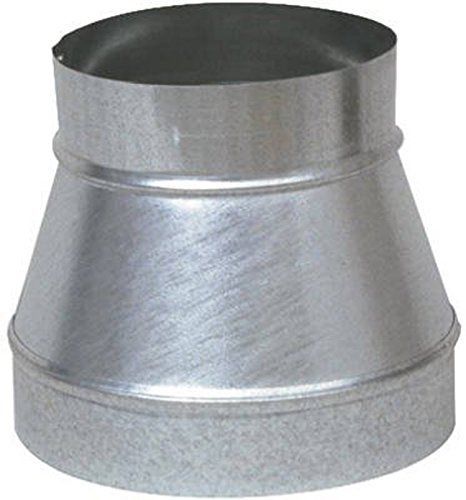 Metal Sheet Single Wall Galvanized Metal Duct Reducer 10&#034; to 8&#034; / 10&#034; x 8&#034;