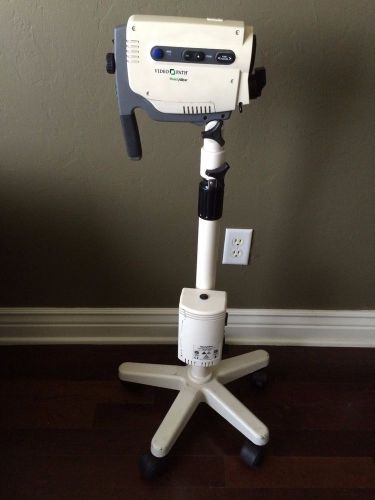 Welch allyn obgyn videopath colposcope w/ stand &amp; sony lcd monitor for sale