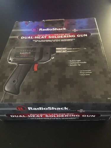 Radio shack heavy-duty 150/230 watt dual-heat soldering gun free fast shipping for sale