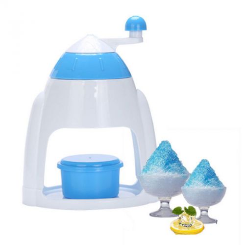 Summer Ice Candy Crusher Shaver Snow Cone Maker Manual Machine Party Home 2016