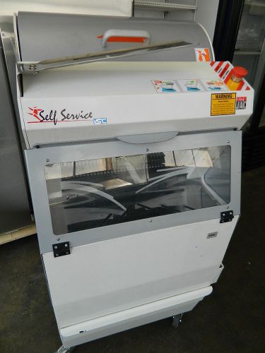 Jac slc 450/12 self service bread slicer up to 200 loaves / hr 1/2&#034; slice thick for sale
