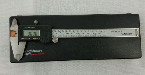 Digital caliper 6 in/150 mm stainless hardened steel with case for sale