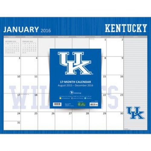 University of Kentucky Desk Pad by TF Publishing 2016