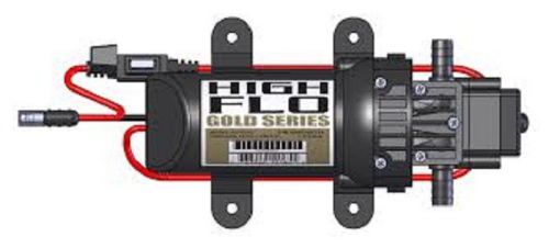 New High Flo Gold Series 12 Volt Diaphragm Pump (Replaces 5275086) - 1.0 GPM