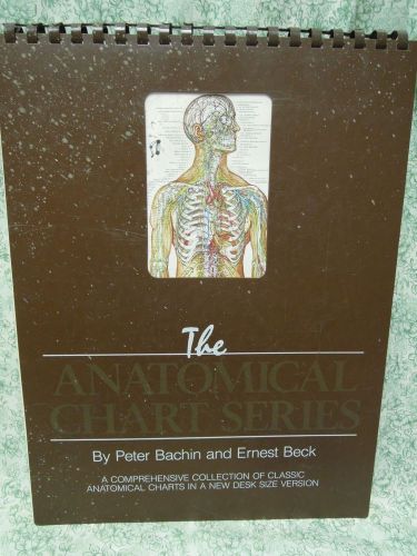 ANATOMICAL Chart  by P. Bachin &amp; E Beck; desk size version  LC-233