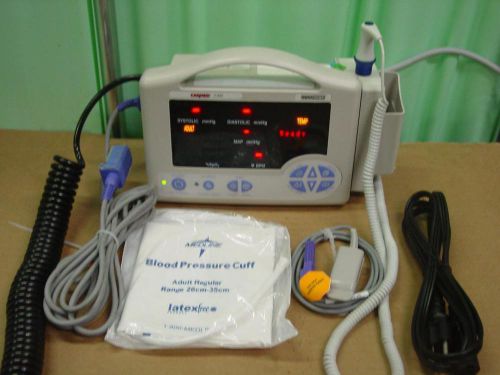 CAS 740 Vital Signs Patient Monitor Blood Pressure SPo2 NIBP Temp Nellcor oximax