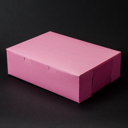 1/2 Sheet Pink Bakery Cake Box (10 boxes total)