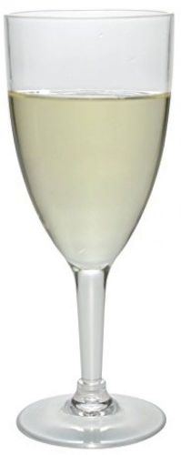 10oz Polycarbonate Wine Glasses, Set of Four