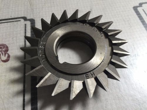 MORSE 2-3/4&#034; x 1&#034; x 45° SINGLE ANGLE LH MILL MILLING CUTTER SLOT SLOTTING BLADE