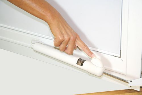 DOOR CLOSER,STORM EZ GLIDE WHT