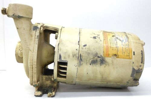 CENTURY ELECTRIC MOTOR 3/4HP CAT #H446, FRAME J56J, WITH DEMING PUMP 32580