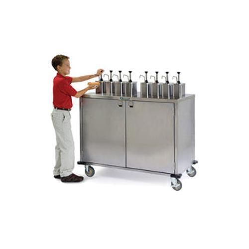 New Lakeside 70210 Ez Serve Condiment Cart